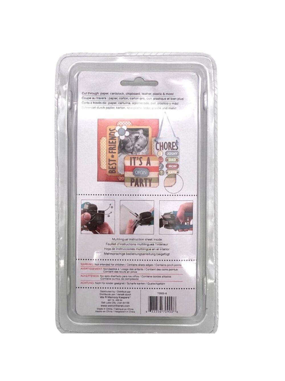 Crop-A-Dile Corner Chomper 2-In-1 Punch Stub & Deco Cut By We R Memory Keepers - Picture 8 of 11